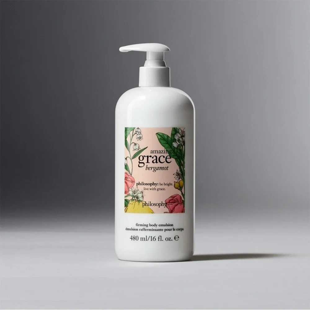 Philosophy AMAZING GRACE BERGAMOT Firming Emulsion 16 Oz in Pump Bottle SEALED!